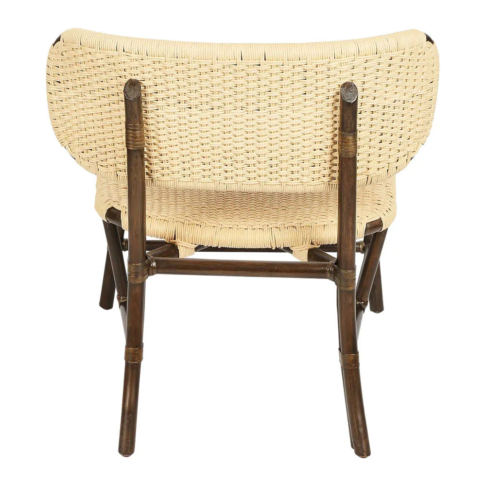 Wanda Woven Rattan Lounge Chair - Natural