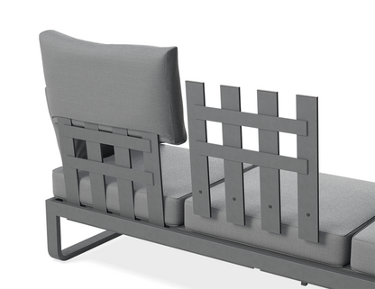 Fino 3- Seater With Ottoman Outdoor Modular Sofa