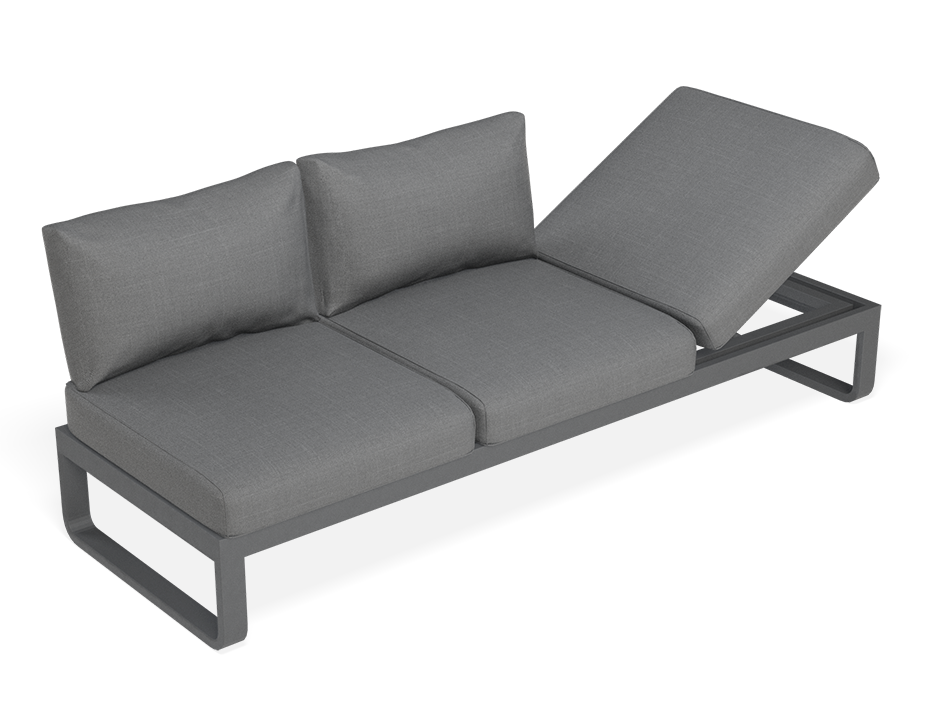 Fino With Arm & Backrest Outdoor Modular Sofa