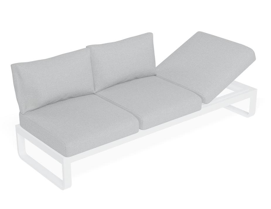 Fino With Arm & Backrest Outdoor Modular Sofa