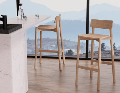 Andi Stool - Natural Finish