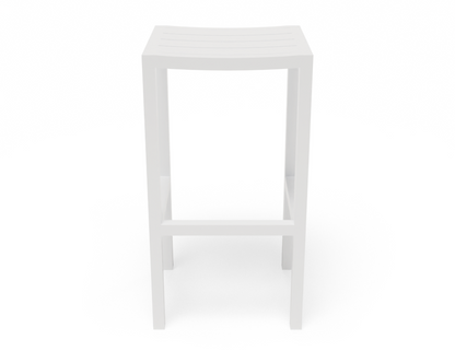 Halki Outdoor Stool - White