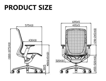 Gravity Ergonomic Office Chair