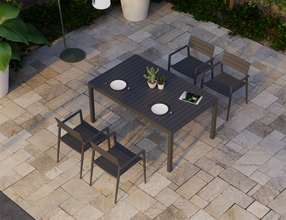 Halki 4 Seater Outdoor Table - 160cm x 90cm