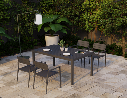 Halki 4 Seater Outdoor Table - 160cm x 90cm