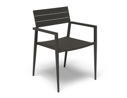Halki Stackable Outdoor Chair - Charcoal