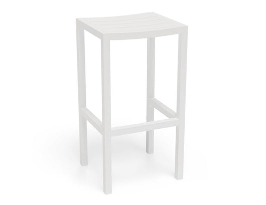 Halki Outdoor Stool - White