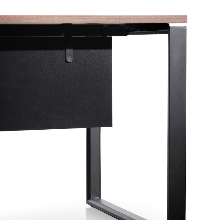 Halo 1.8m Executive Desk with Right Return – Walnut – view 13