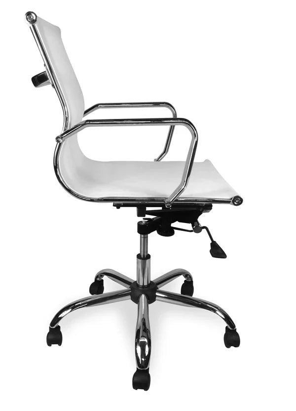 Anders Designer Mesh Boardroom Office Chair - White