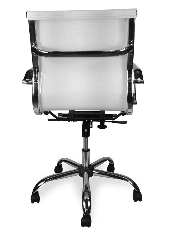 Anders Designer Mesh Boardroom Office Chair - White