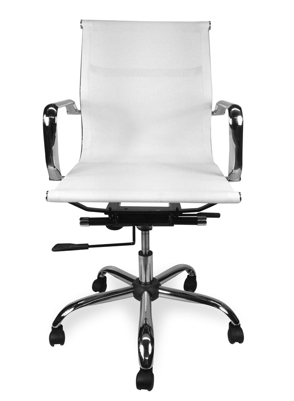 Carter Mesh Boardroom Chair – White