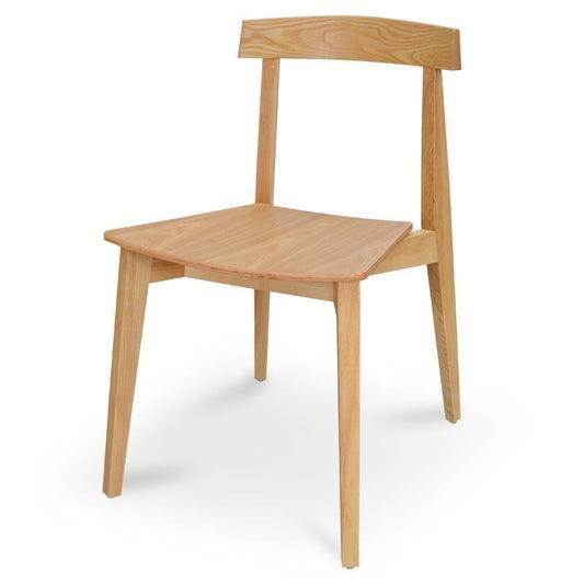 Ex Display - Jira Wood Dining Chair - Natural