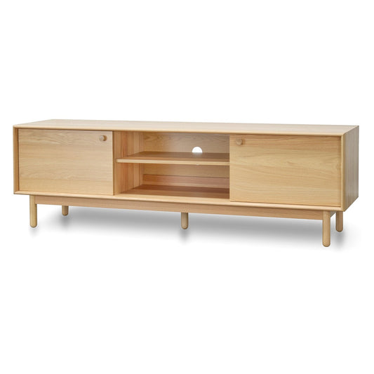 1.8m TV Entertainment Unit - Natural
