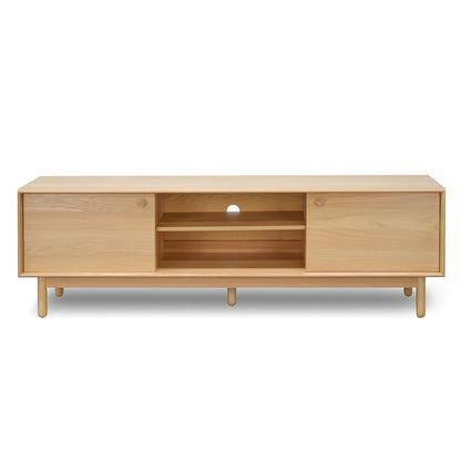 1.8m TV Entertainment Unit - Natural