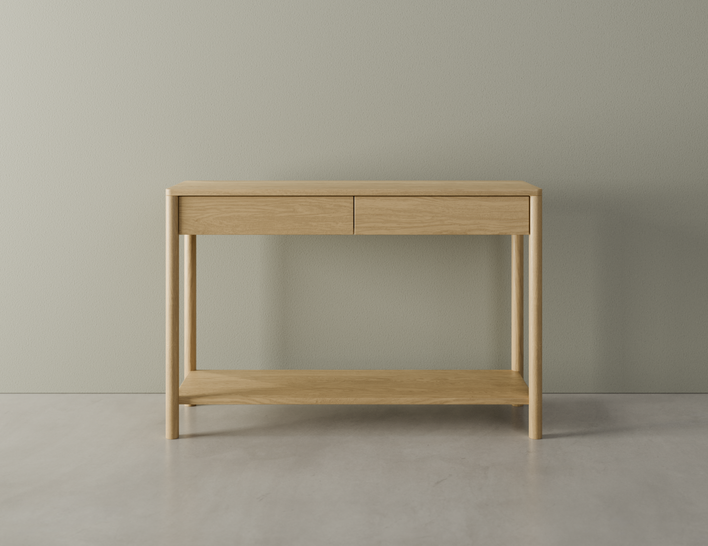 Nordica Console Table - Solid Oak - 115cm