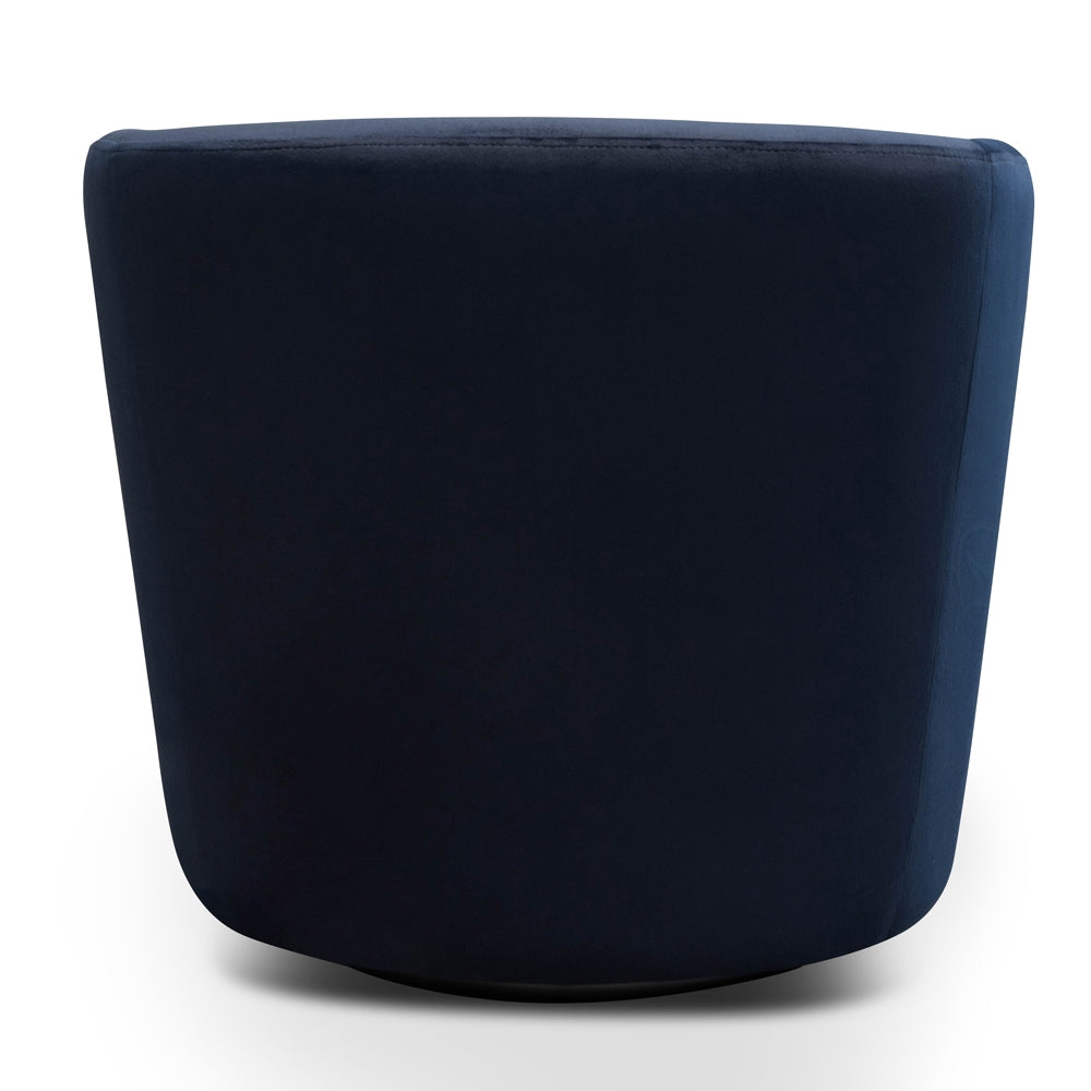 CLC2534-KSO Swivel Lounge Chair - Navy Velvet