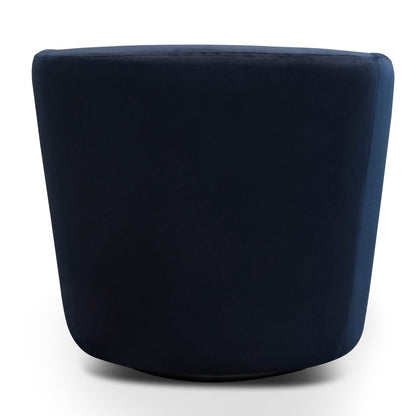 CLC2534-KSO Swivel Lounge Chair - Navy Velvet