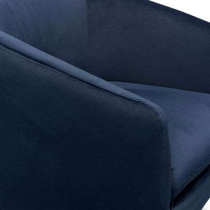 CLC2534-KSO Swivel Lounge Chair - Navy Velvet
