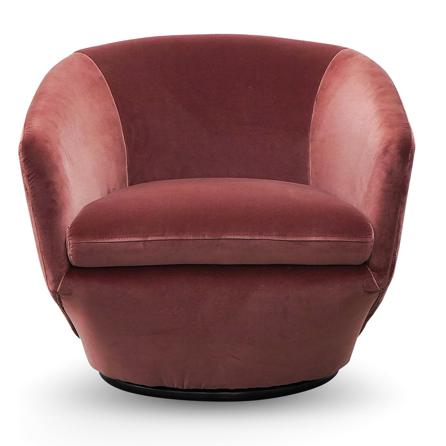 CLC2739-KSO Swivel Lounge Chair - Blood Orange