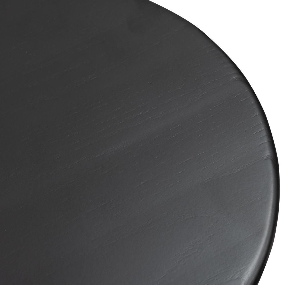 Leo Timber Bar Stool - Black - Last One