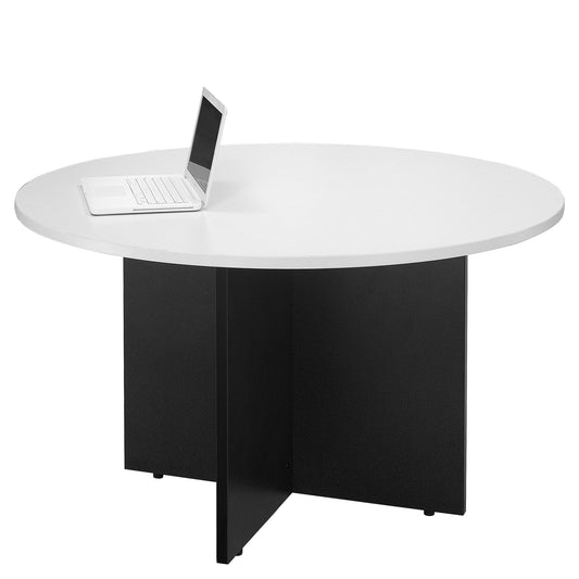 Logan Round Meeting Table - White