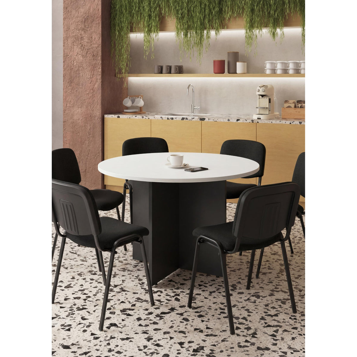 Logan Round Meeting Table – office setting