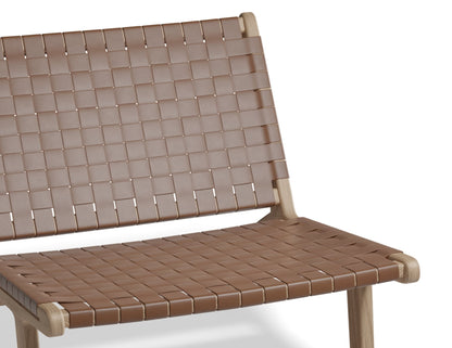 Brooklyn Lounge Chair - Natural Frame