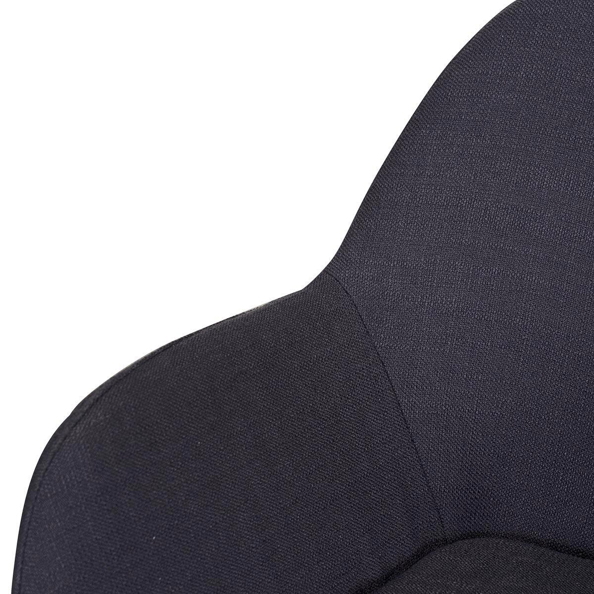 Ex Display - Lynton Fabric Dining Chair - Black