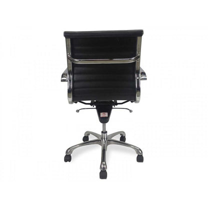 Leather Office Chair - Black
