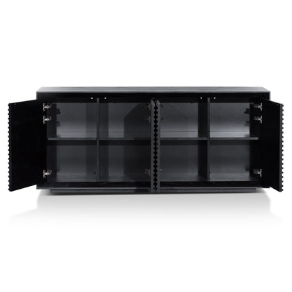 Maribel 1.8m Wooden Sideboard - Black Oak