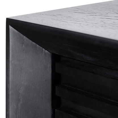 Maribel 1.8m Wooden Sideboard - Black Oak