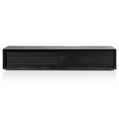 CTV6203-CN 2.3m Wooden TV Entertainment Unit - Black Oak