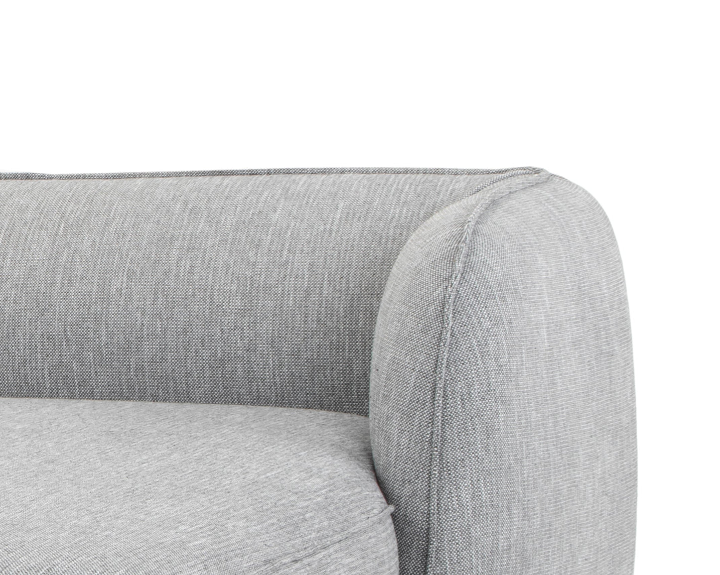 3 Seater Right Chaise Sofa - Graphite Grey