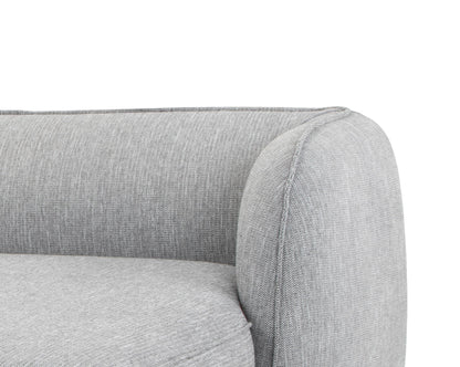 3 Seater Right Chaise Sofa - Graphite Grey