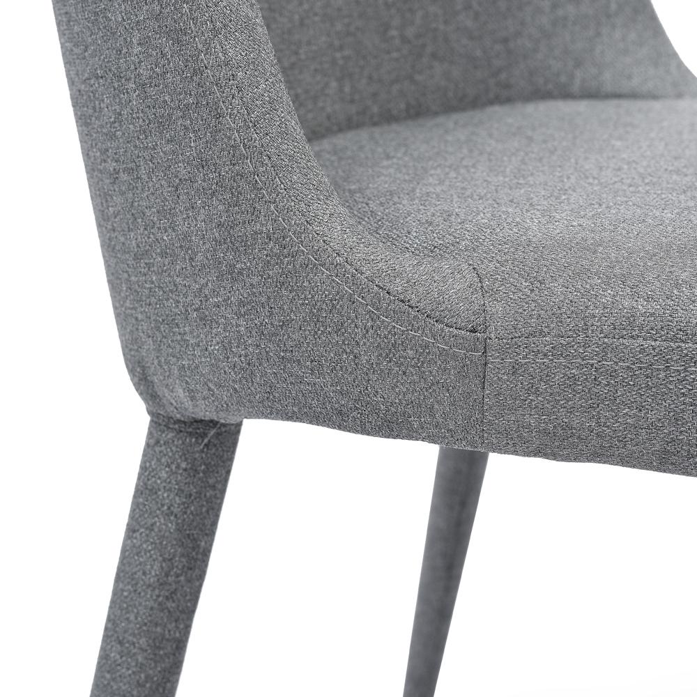 Ex Display - Millie Fabric Dining Chair - Coin Grey