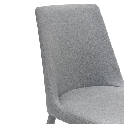 Ex Display - Millie Fabric Dining Chair - Coin Grey