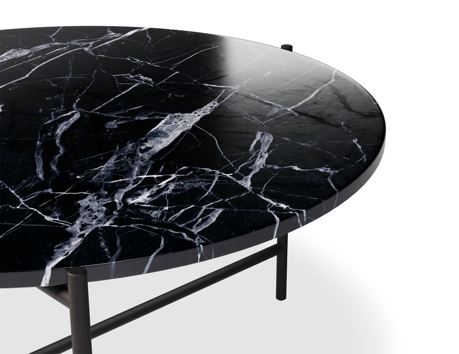 Nexus Marble Coffee Table - Black Marquina