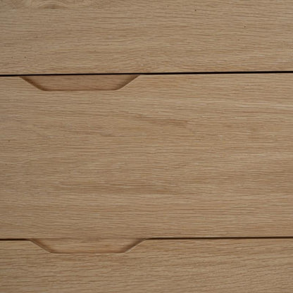 6 Drawer Wide Chest - Natural
