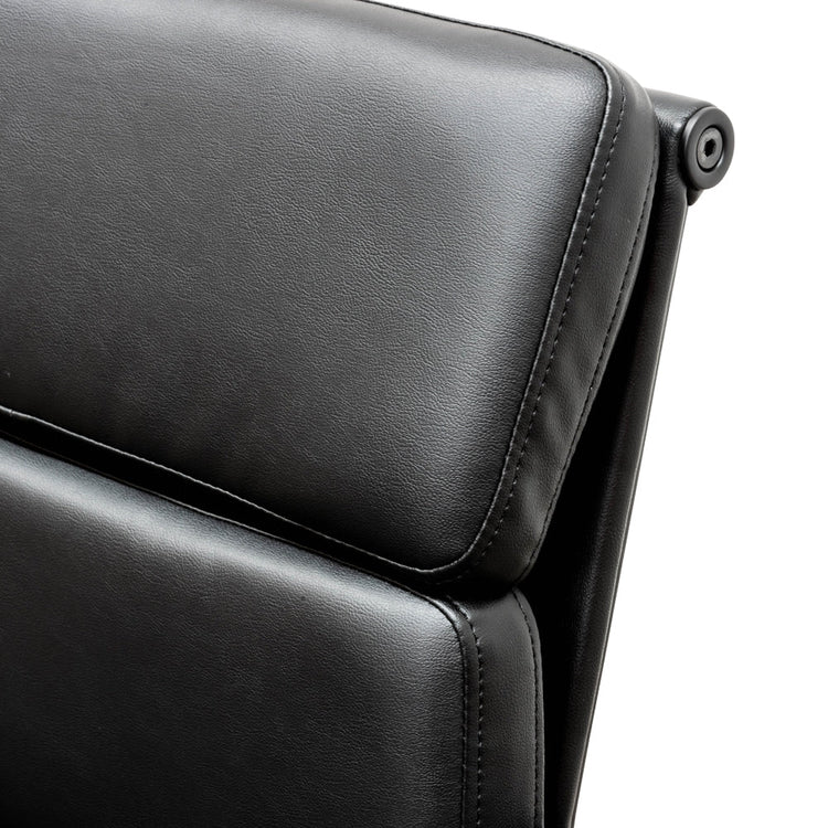 Ashton Low Back Boardroom Chair – Full Black – view 10