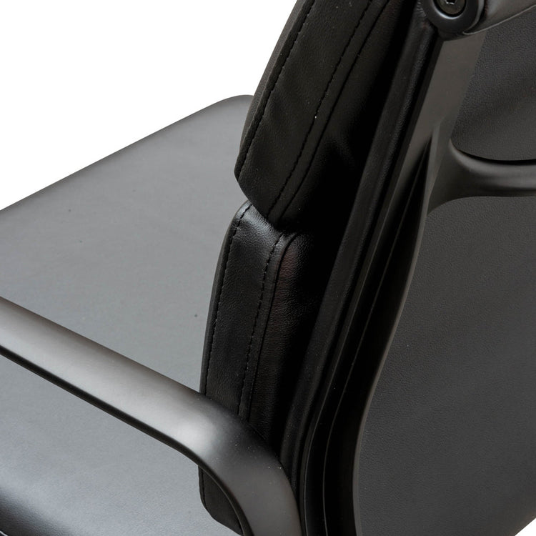Ashton Low Back Boardroom Chair – Full Black – view 11