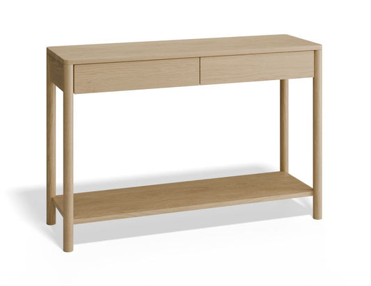 Nordica Console Table - Solid Oak - 115cm