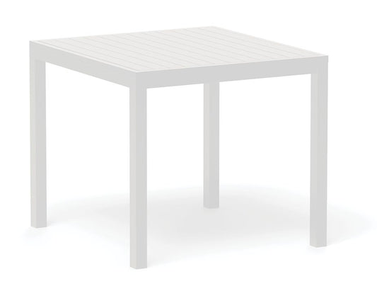 Halki Table - Outdoor - 90cm x 90cm - White