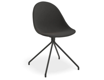 Pebble Fabric Upholstered Chair - Anthracite