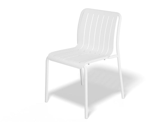 Roku Outdoor Dining Chair - Matt White