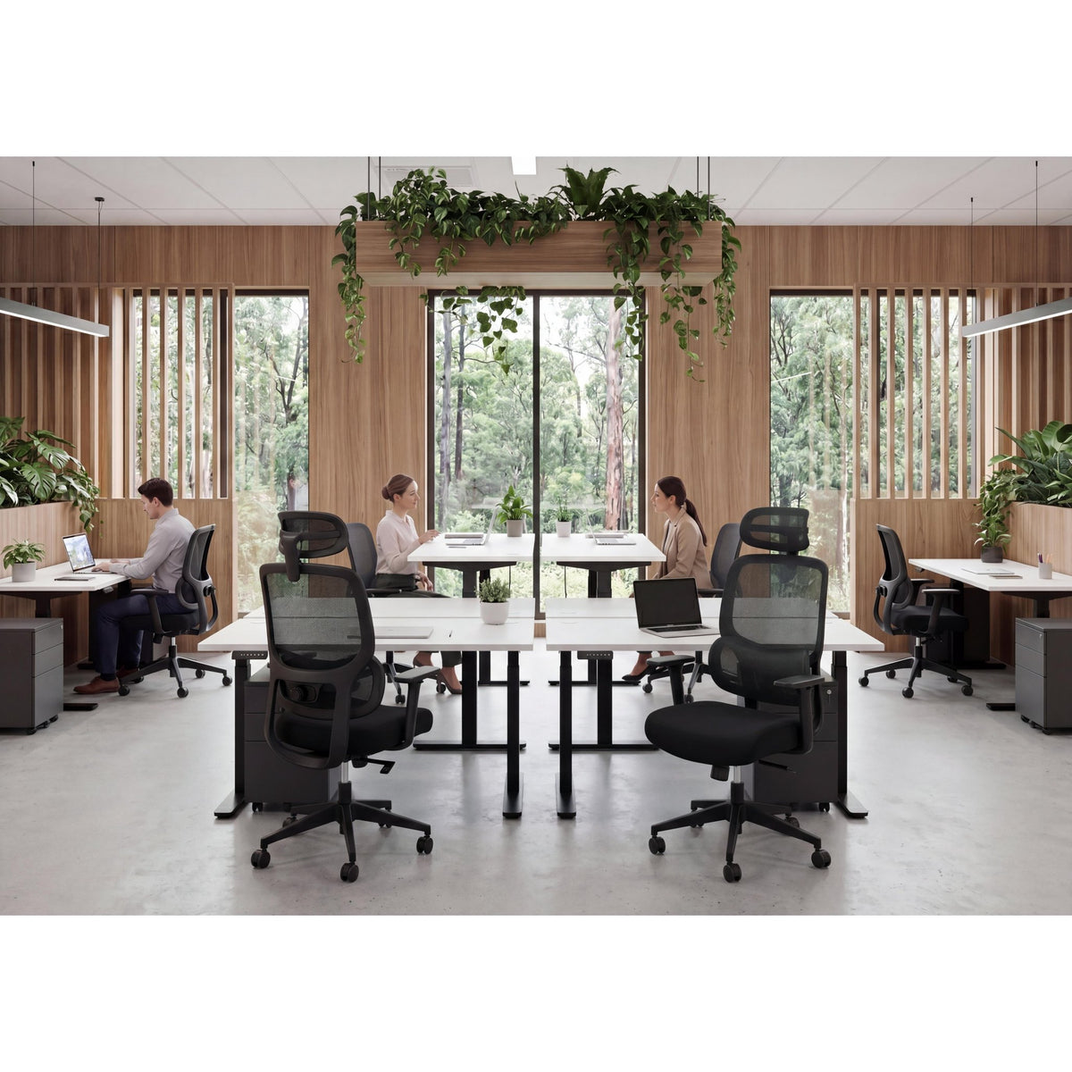 Romeo Mesh Office Chair – office setting