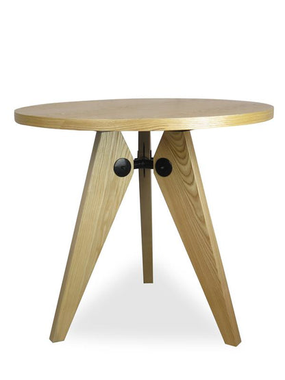 Round Dining Table - Replica Jean Prouve - 80cm Diameter