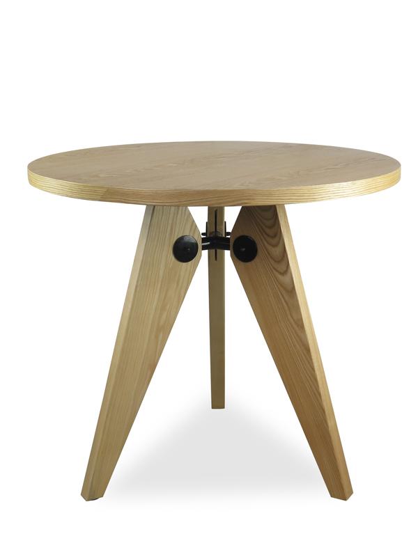 Round Dining Table - Replica Jean Prouve - 80cm Diameter