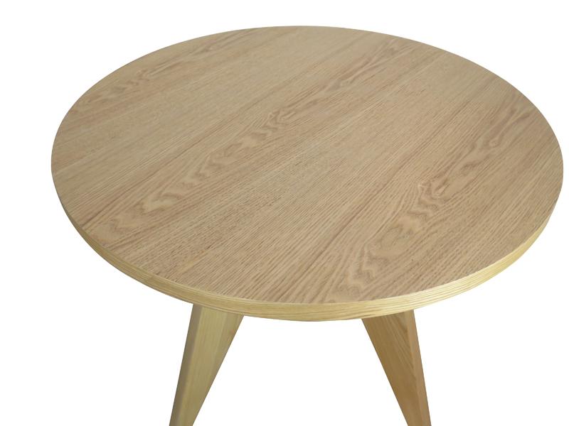 Round Dining Table - Replica Jean Prouve - 80cm Diameter