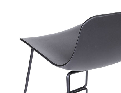 Umbria Stool - Black - Black Shell
