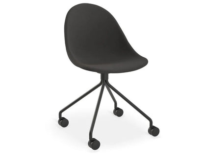Pebble Fabric Upholstered Chair - Anthracite